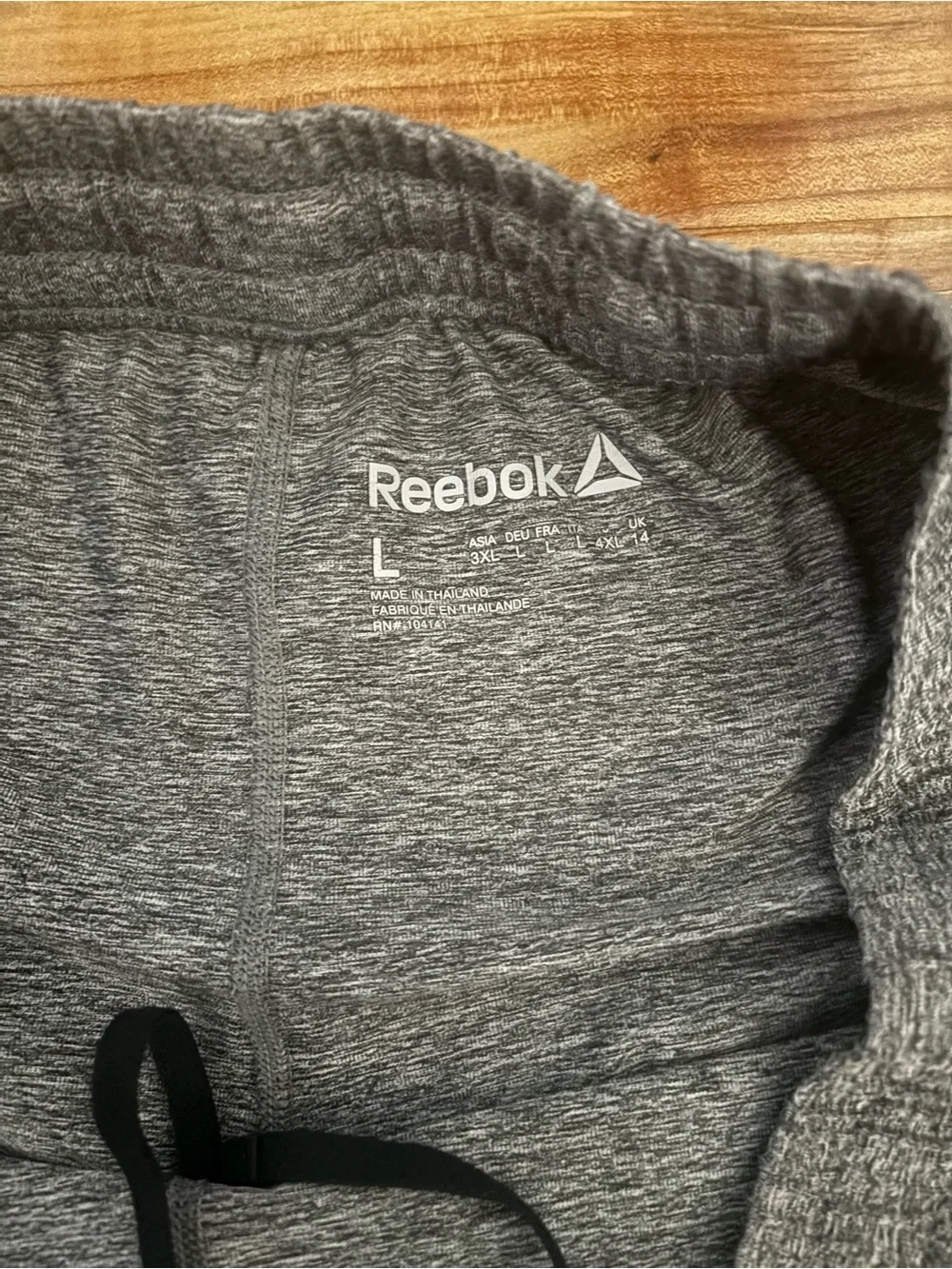Womrn’s Athletic Heather Gray Performance Shorts by Reebok.